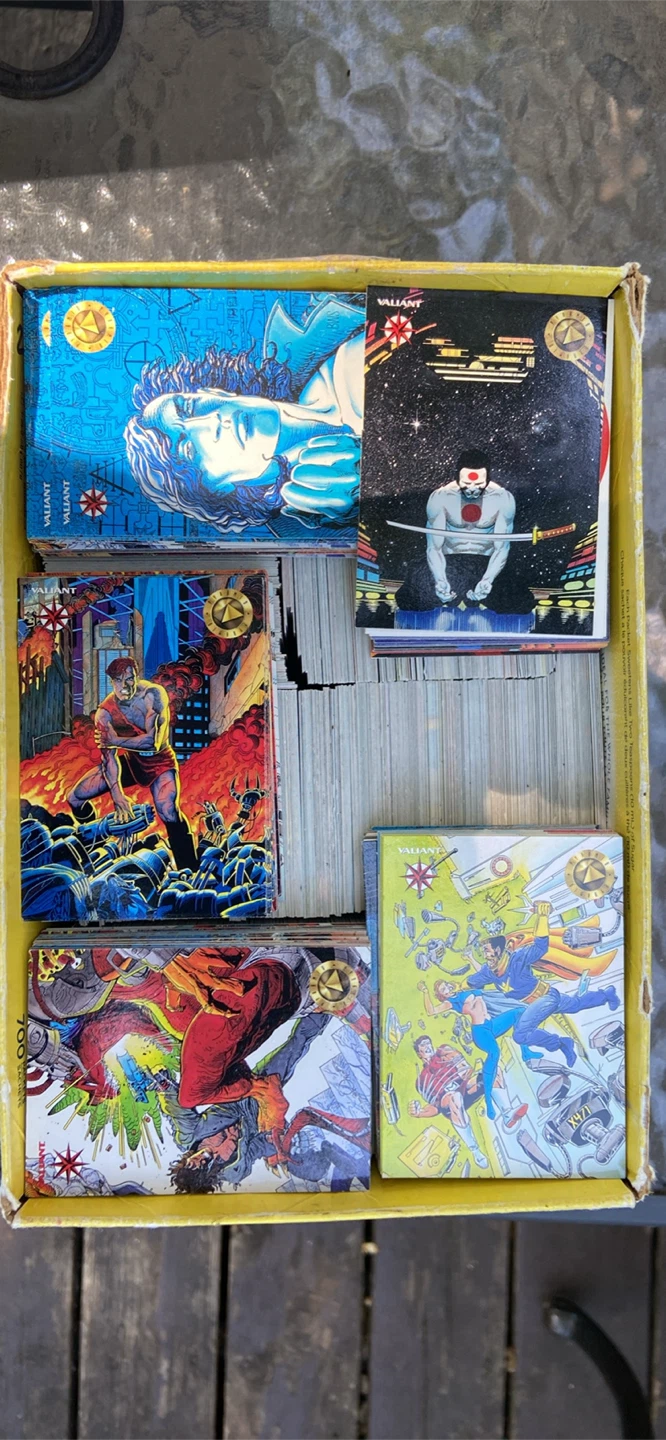 Valiant Comic Trading Cards Collection