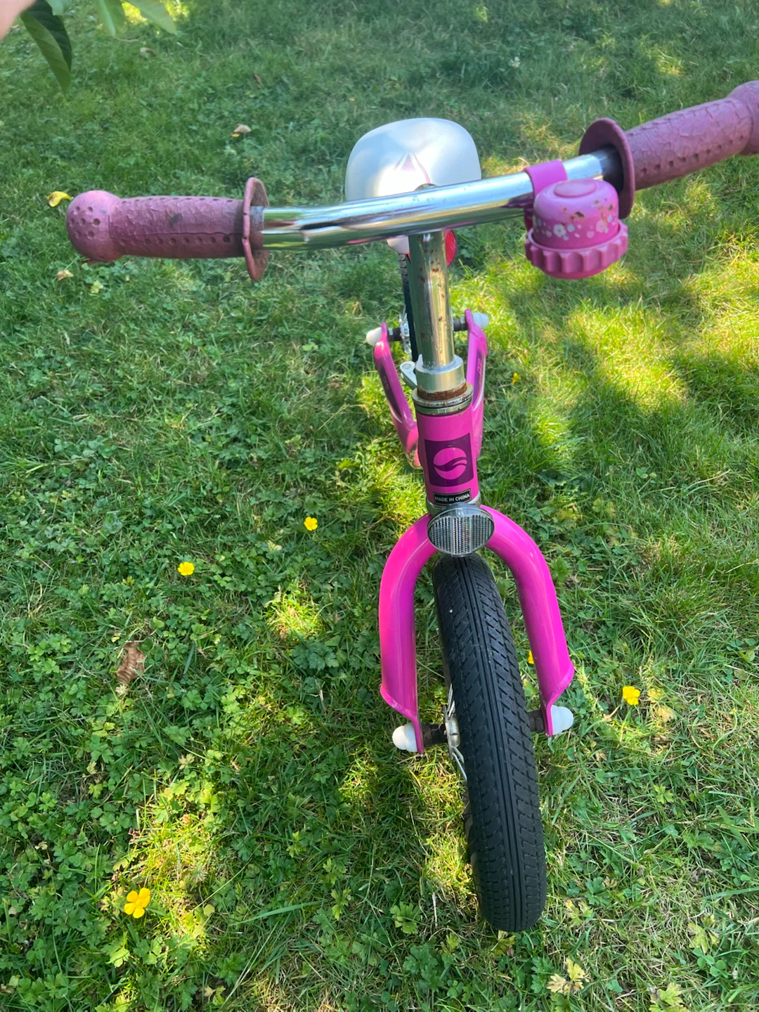 Kids Pink Balance Bike
