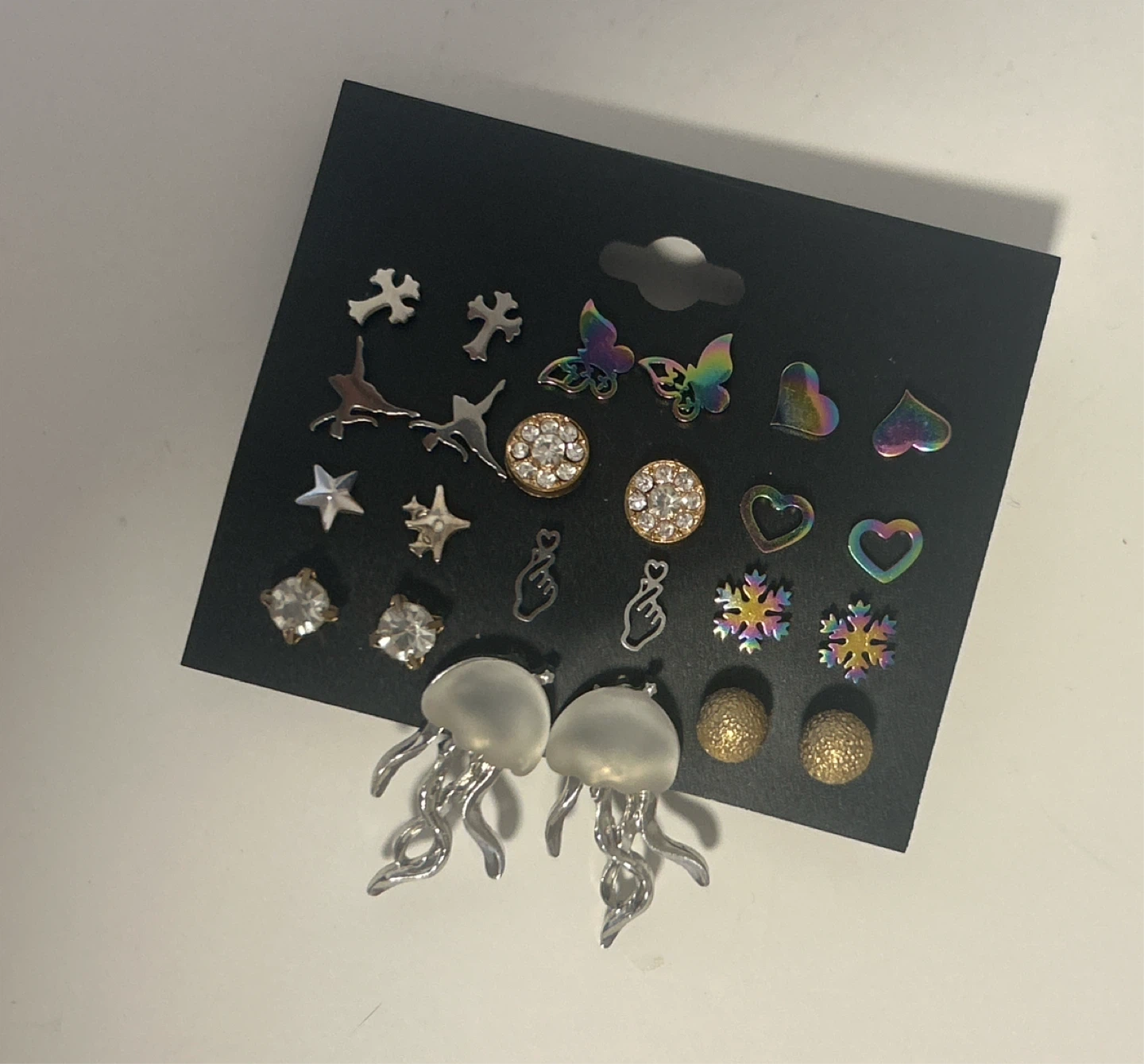 Assorted Stud Earrings Set