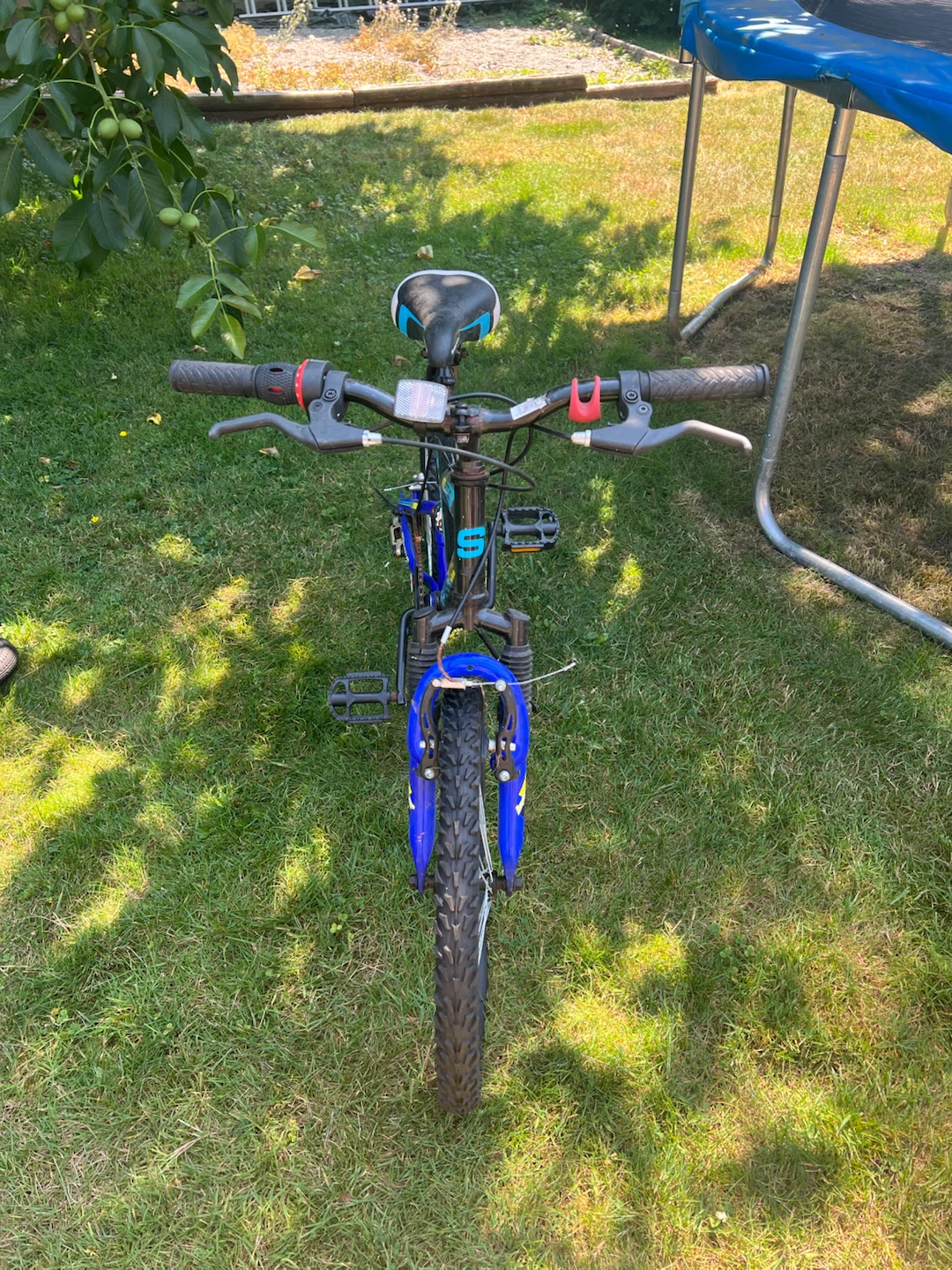 Kids Blue and Black Mountain Bike