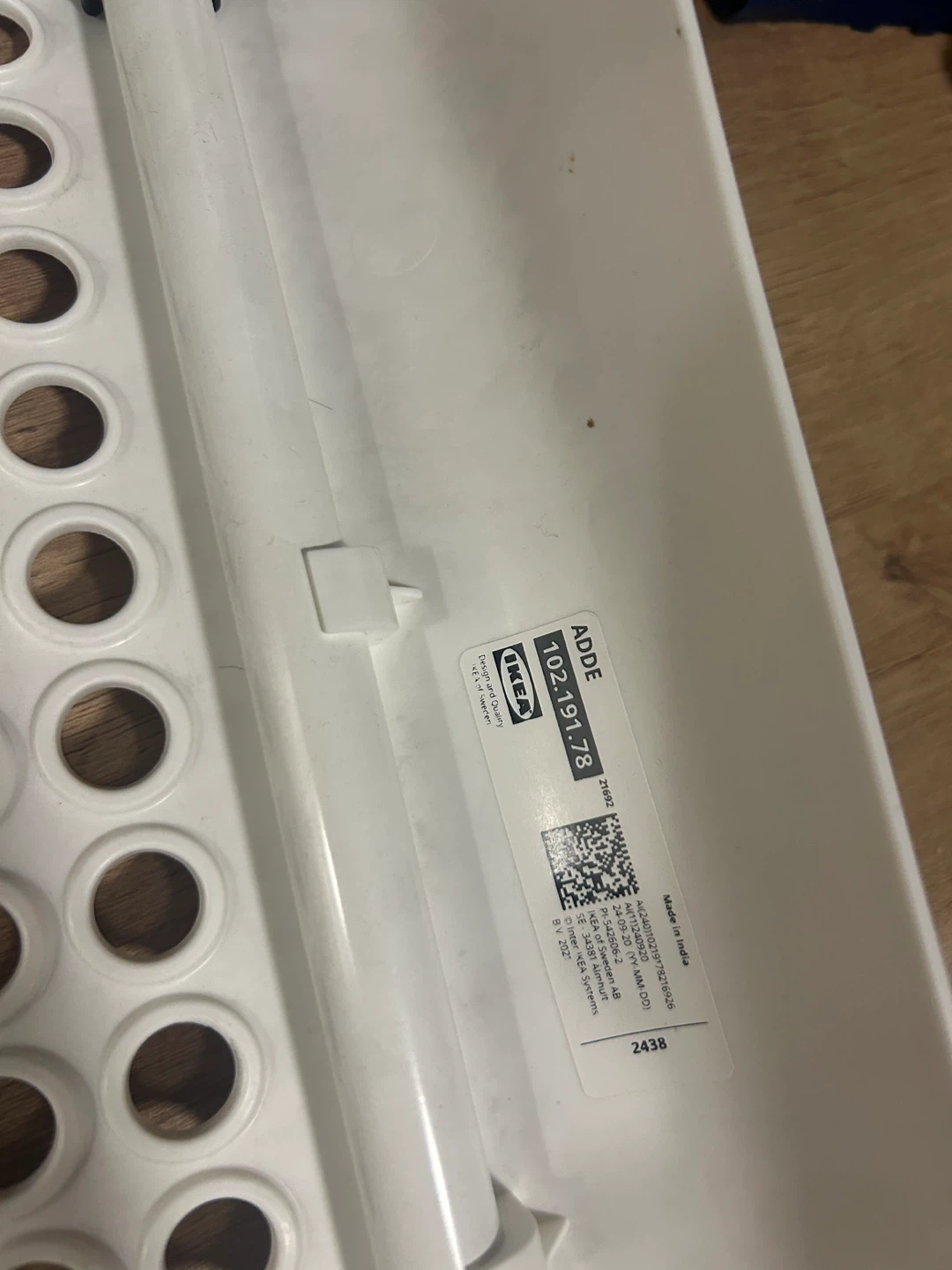 IKEA white dining table - photo 3