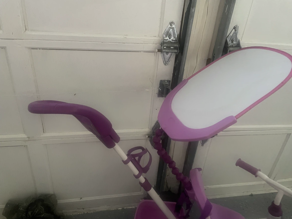 Smart Trike Pink and White Convertible Tricycle with Canopy - photo 2