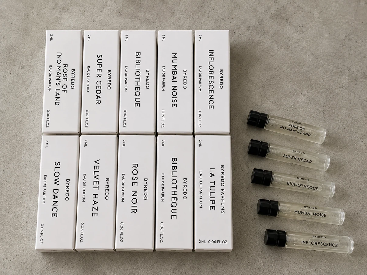 Byredo Eau de Parfum Sample Collection (NEW & UNUSED)