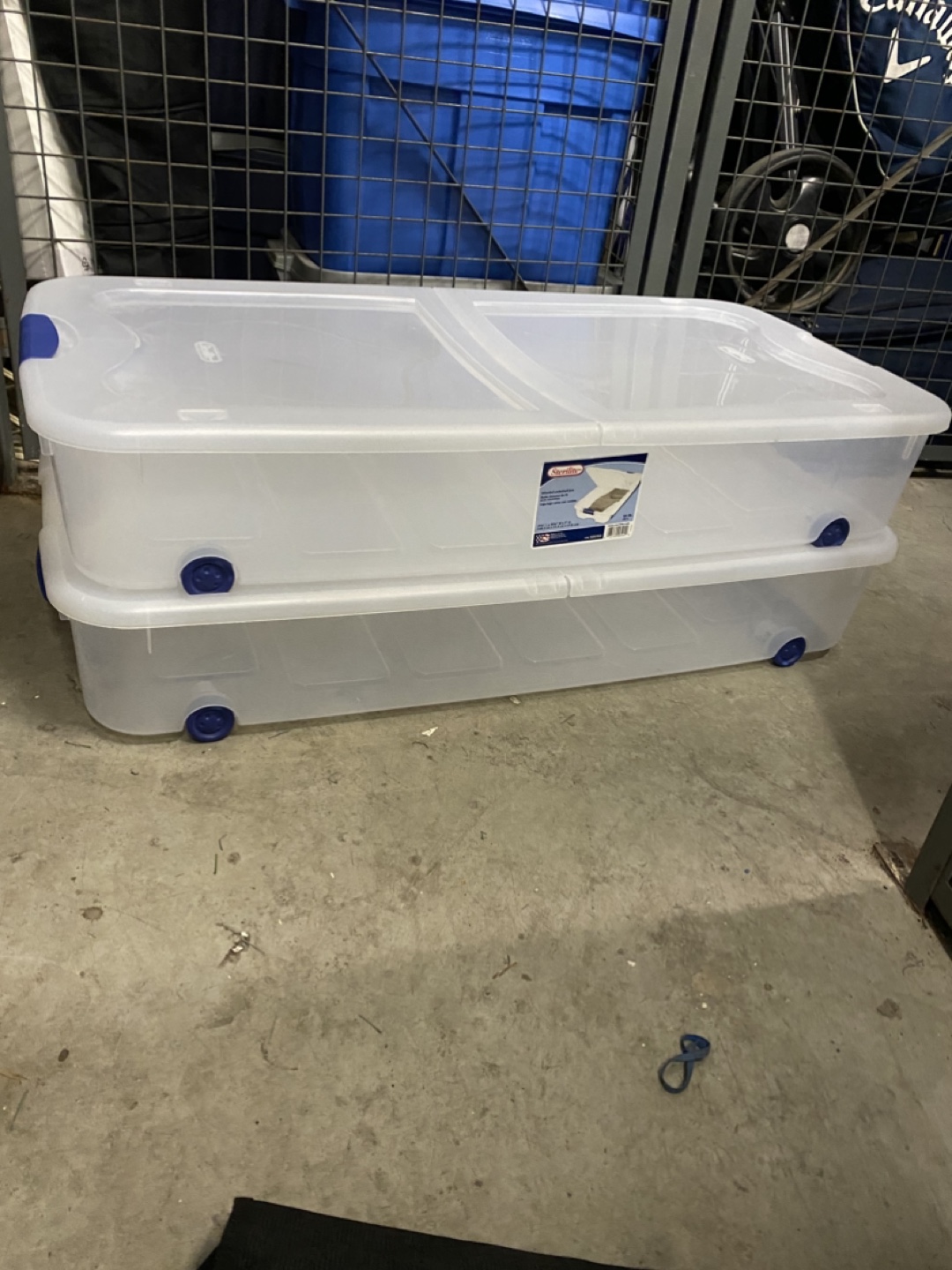 Under bed storage bins - photo 2