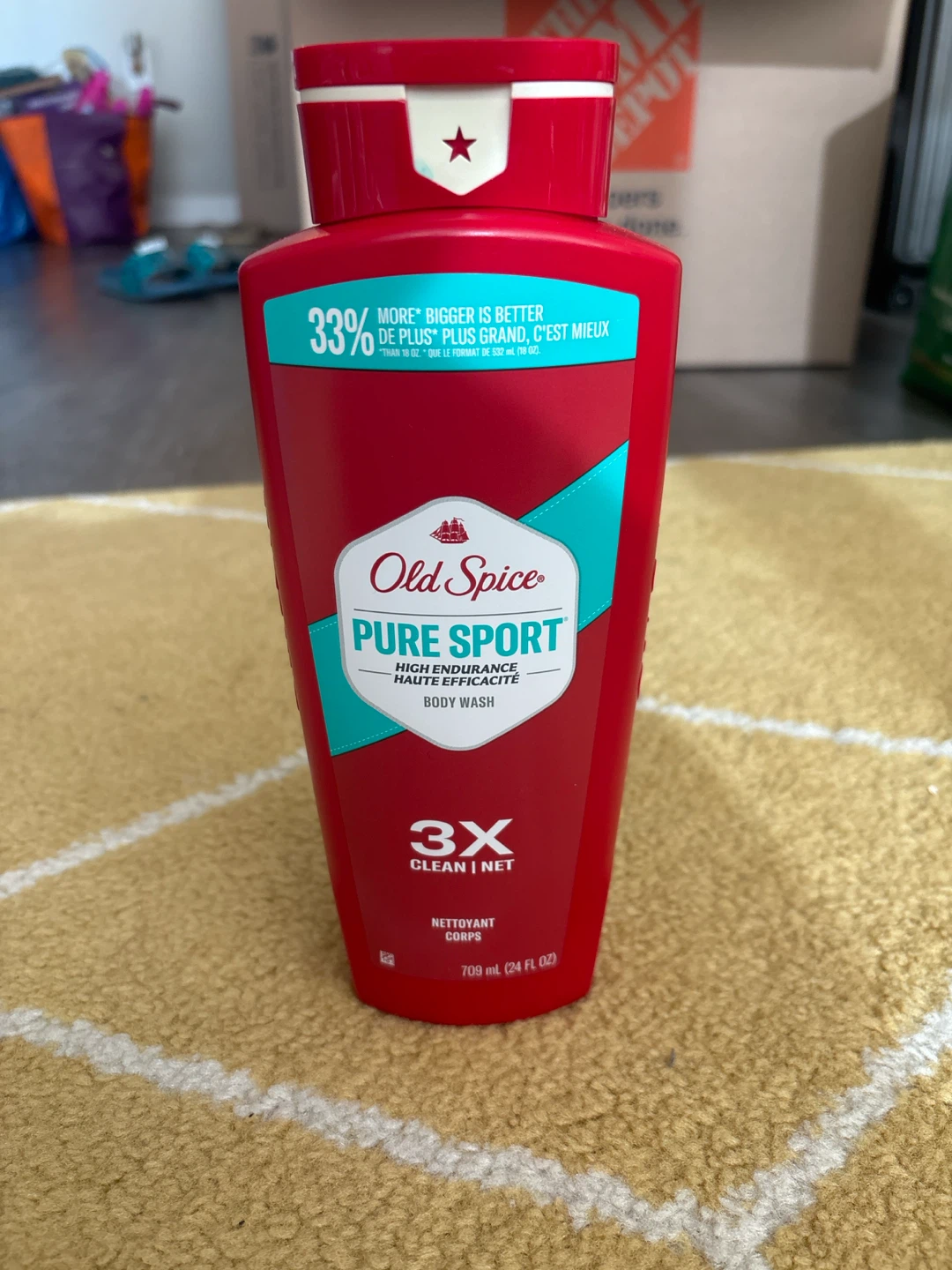 Old Spice Pure Sport High Endurance Body Wash 24 FL OZ