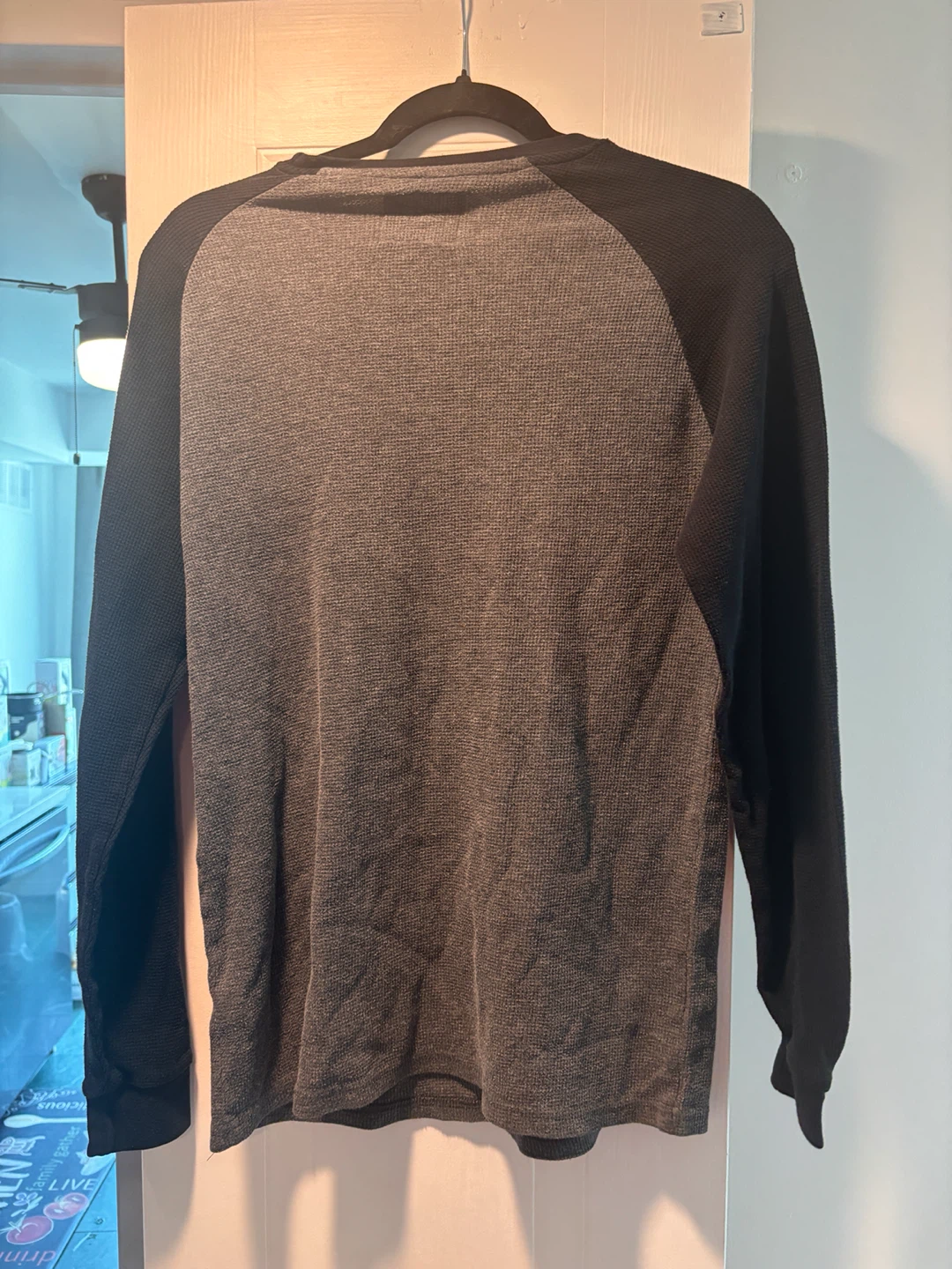 GALAXY by Harvlc Long Sleeve Shirt X-Large (Gray and Black) - photo 2