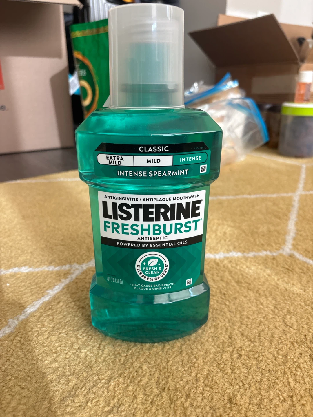 Listerine Freshburst Antiseptic Mouthwash - Intense Spearmint