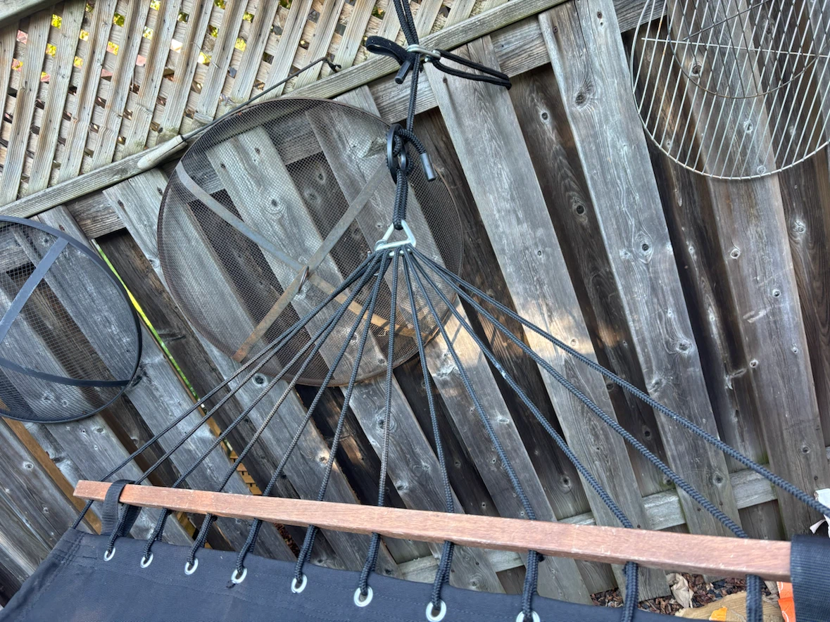 Black Hammock with Wooden Spreader Bars - photo 3