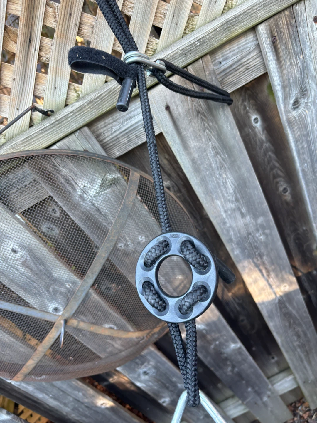 Black Hammock with Wooden Spreader Bars - photo 4