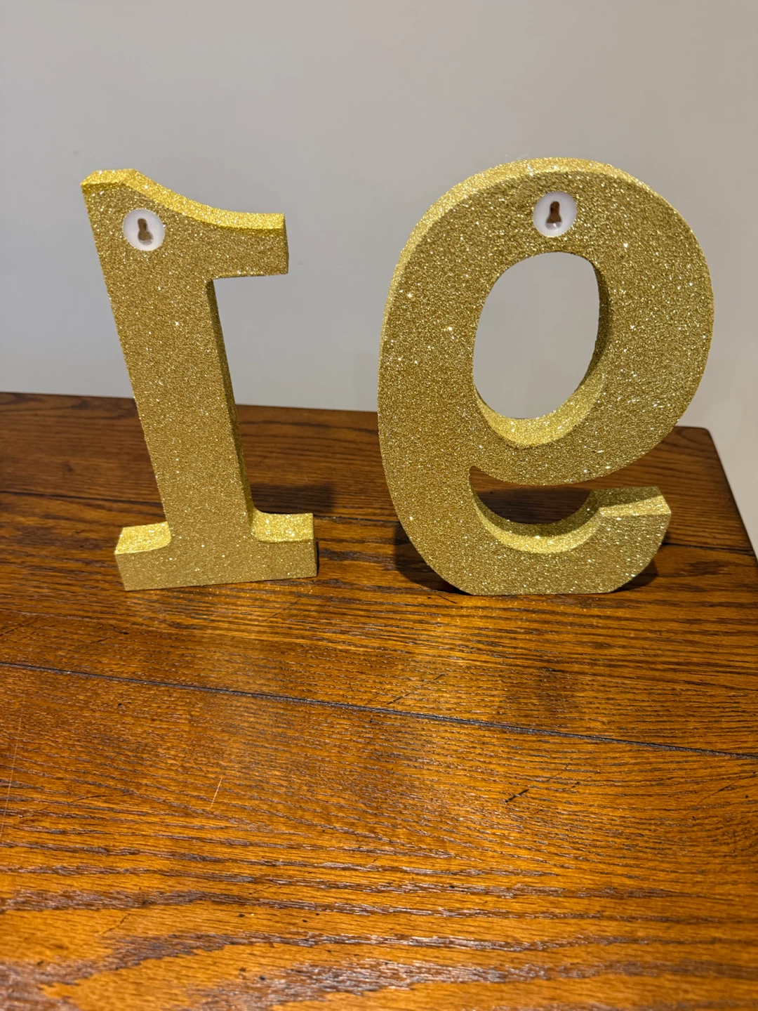 Gold Glitter "19" Numbers - photo 5