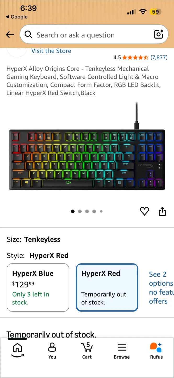 Black Mechanical Gaming Keyboard - photo 4