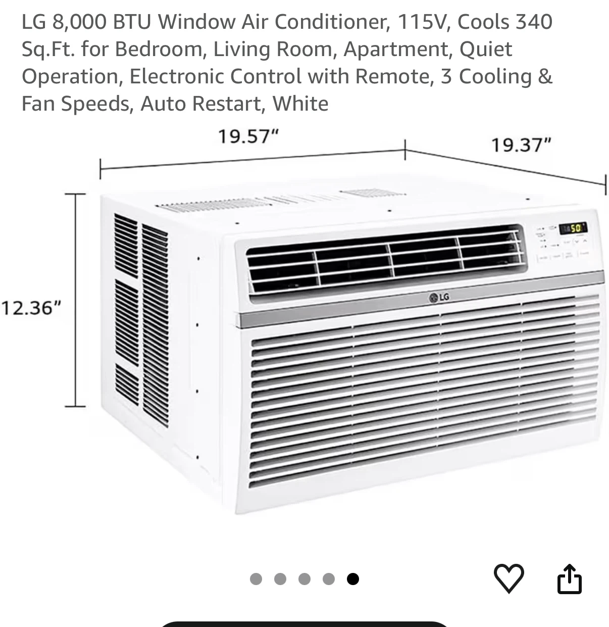 LG Air conditioner - photo 3