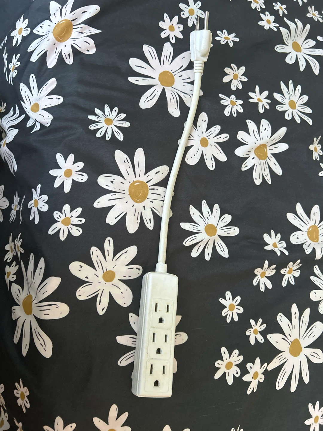 White 3-Outlet Extension Cord