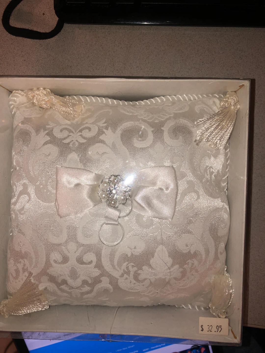 Brand New Wedding Pillow $10 - photo 2