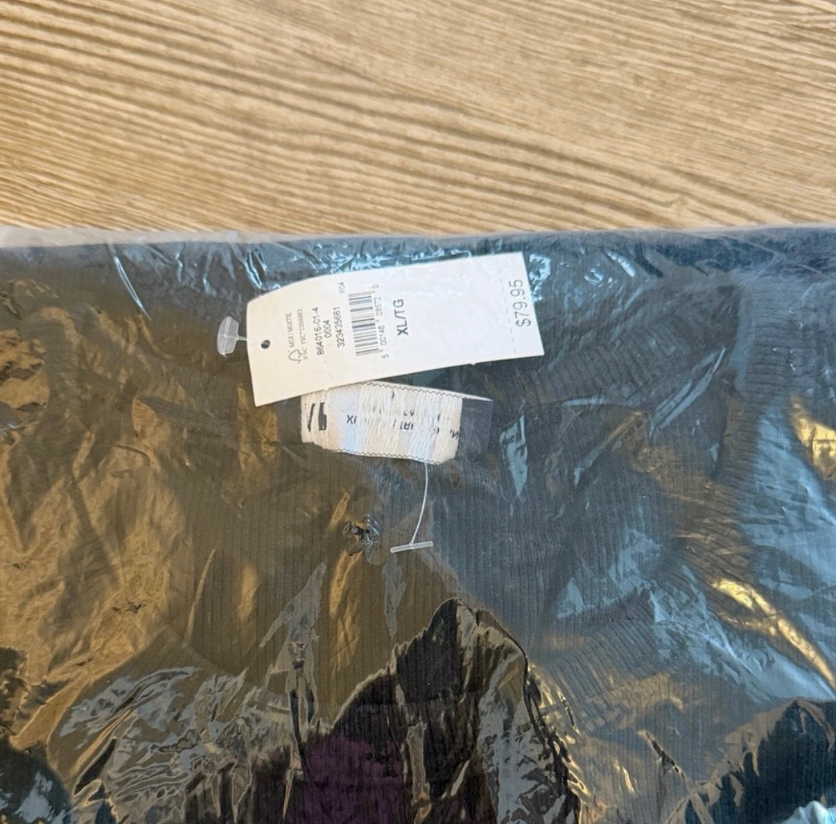 GAP NWT Black Ribbed Knit Midi Dress - photo 2