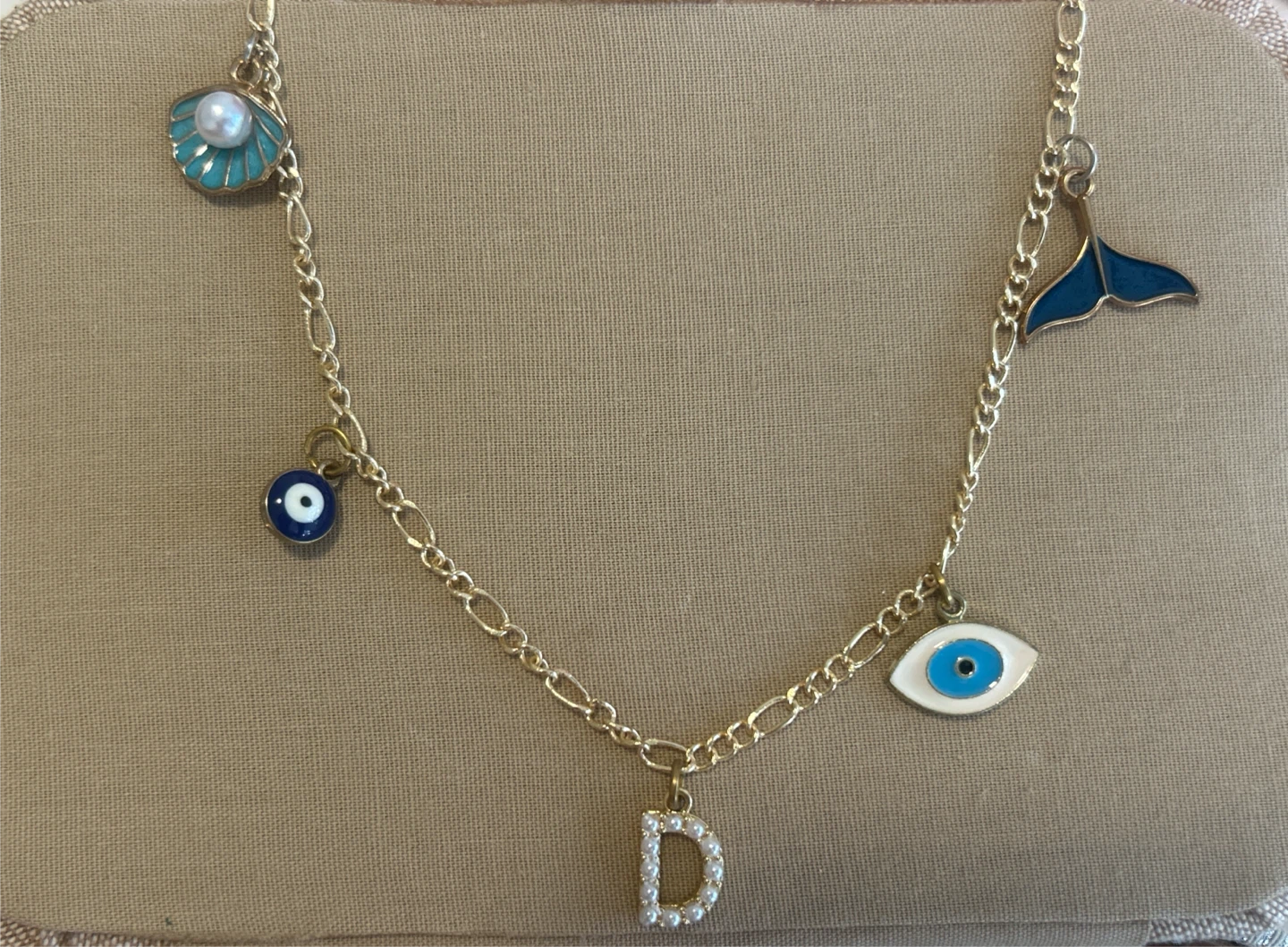 Gold Charm Necklace