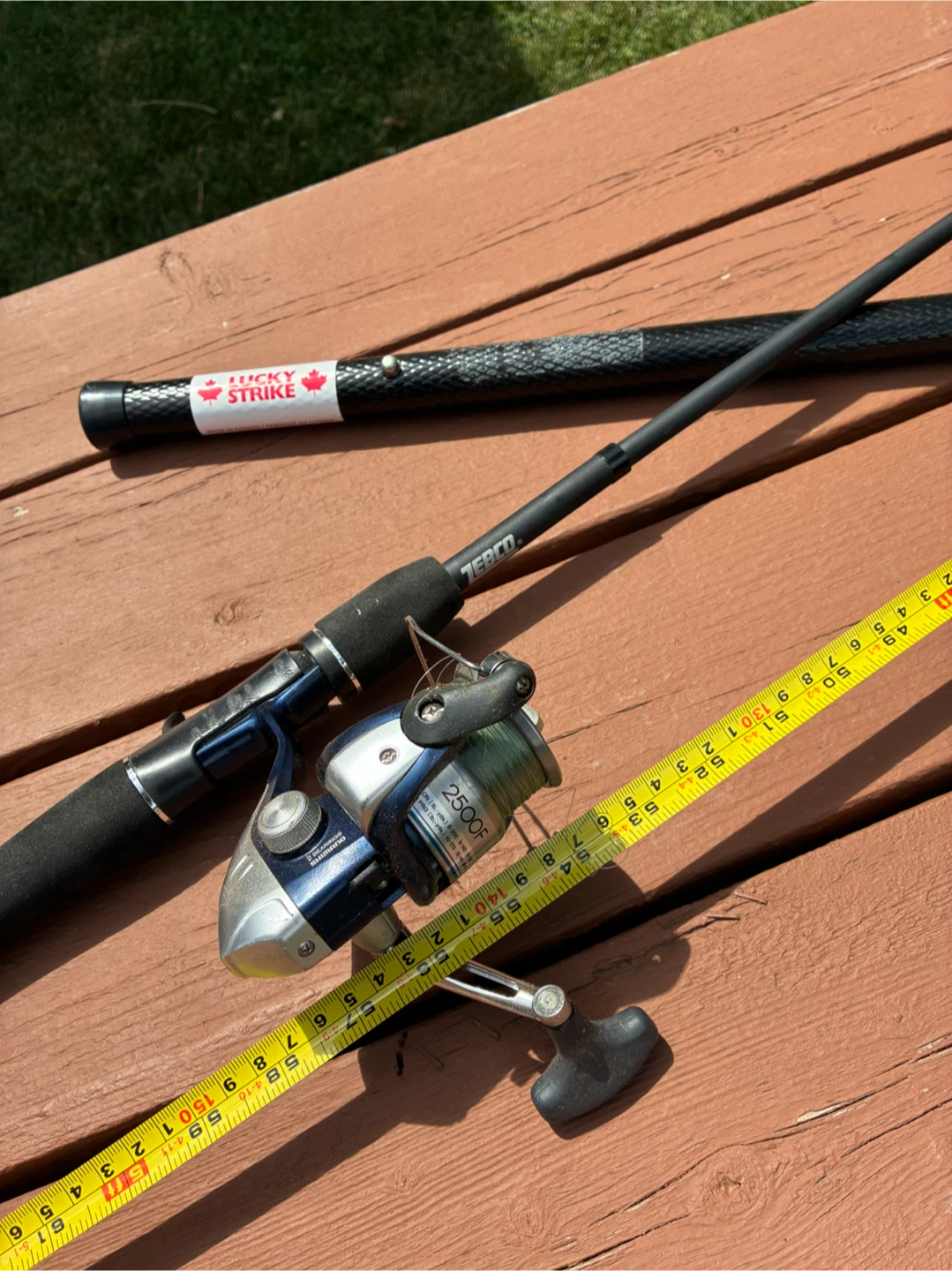 Lucky Strike Fishing Rod and Reel Combo - photo 3