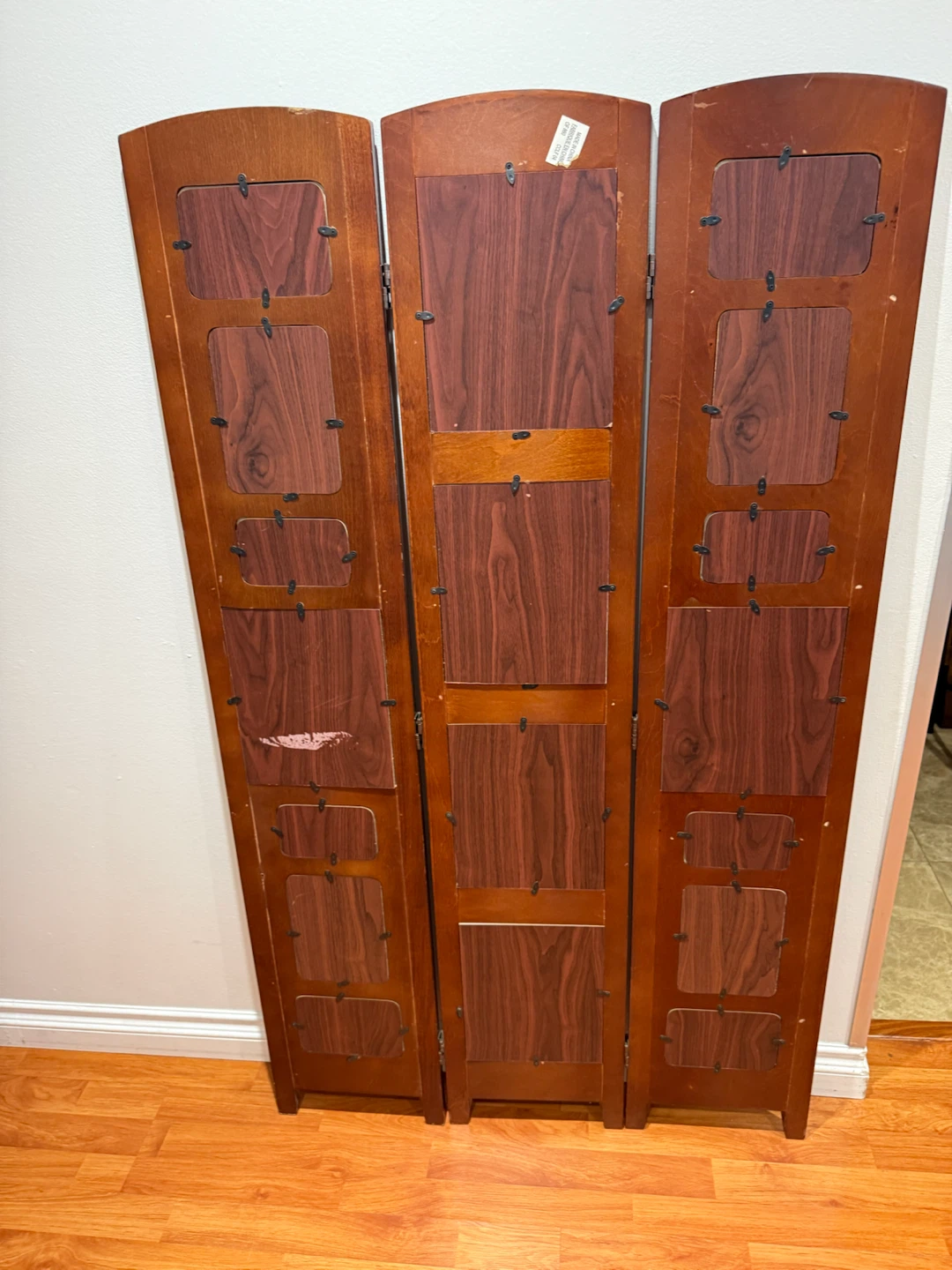 Wooden Tri-Fold Photo Frame Display - photo 5
