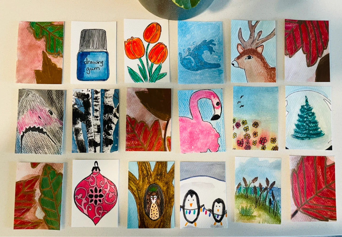 Watercolor ACEOs - photo 2
