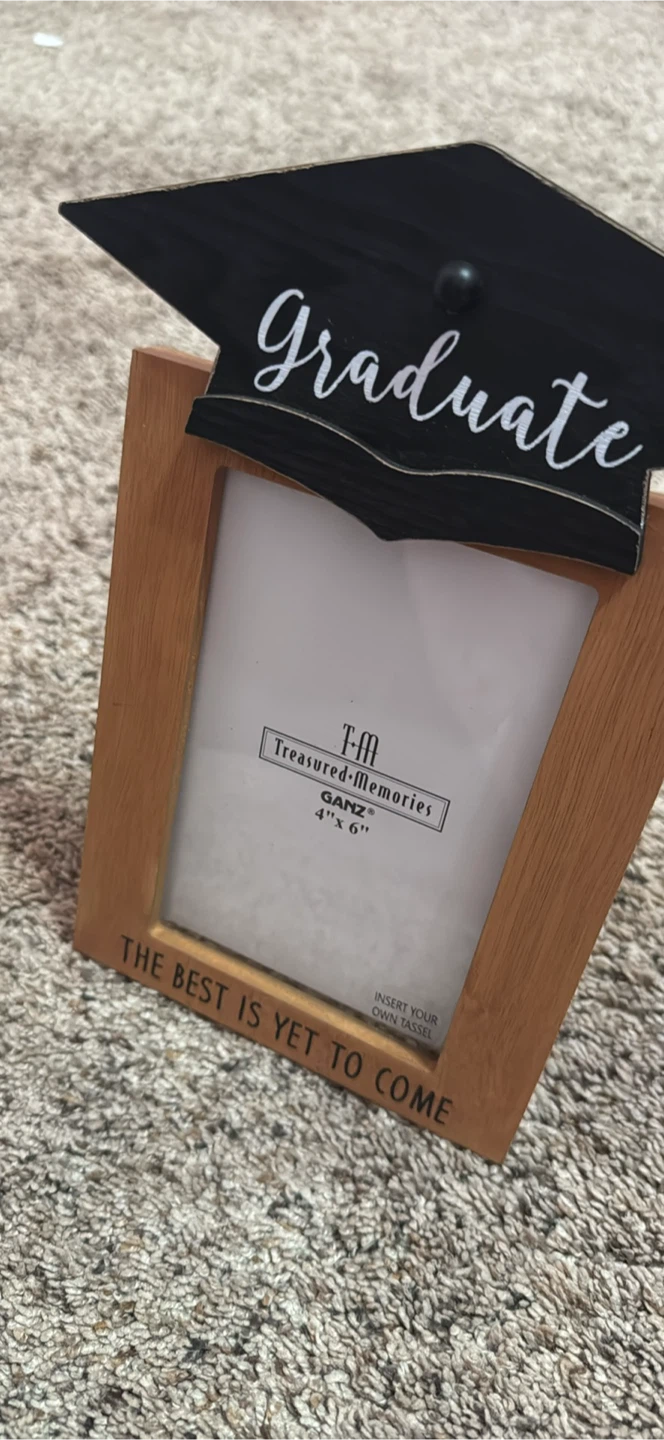 Ganz Graduate Graduation Cap Picture Frame 4" x 6"