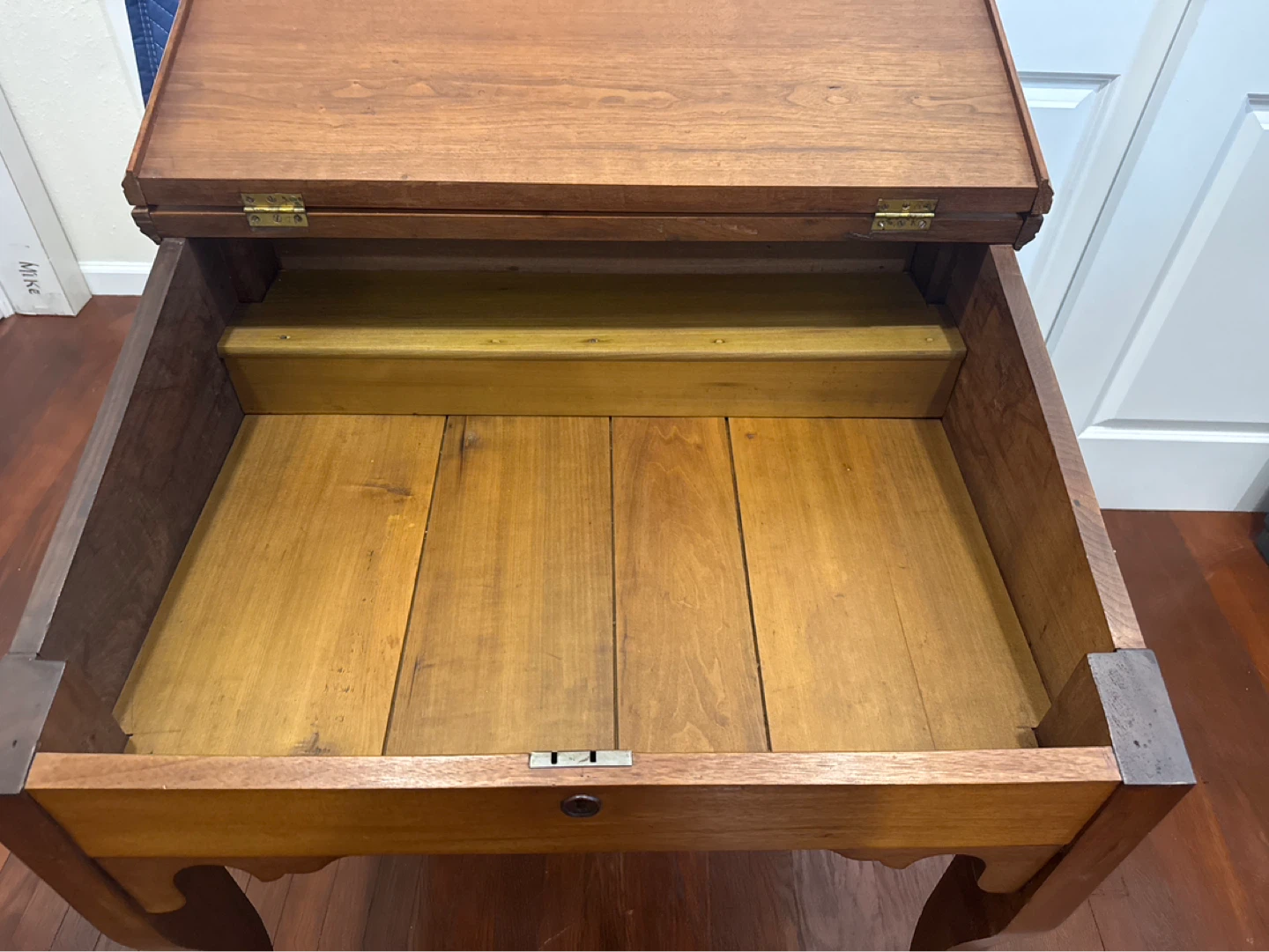 Vintage Wooden Writing Desk - photo 4
