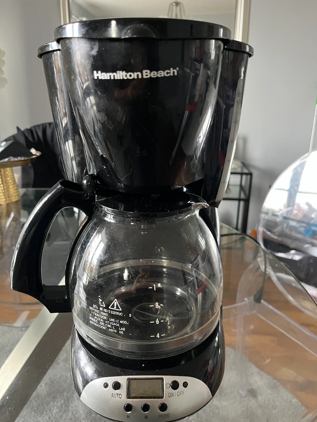 Hamilton Beach 12 cup Programable Coffee Maker