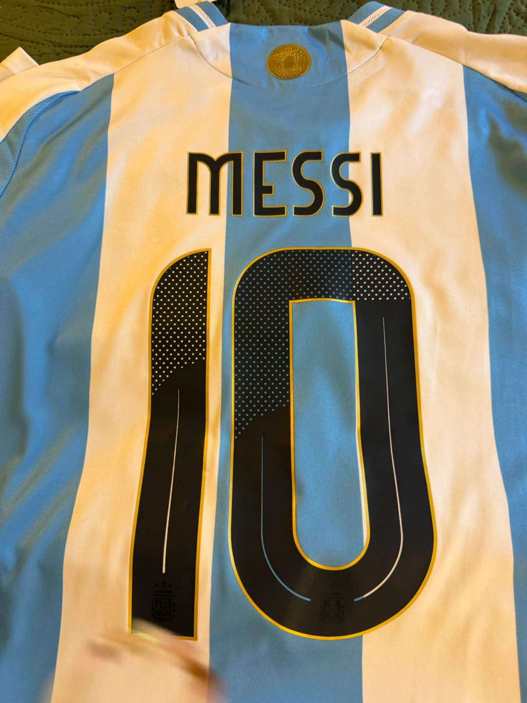 Argentina Messi 10 FIFA World Cup Champions 2022 Jersey L - photo 4