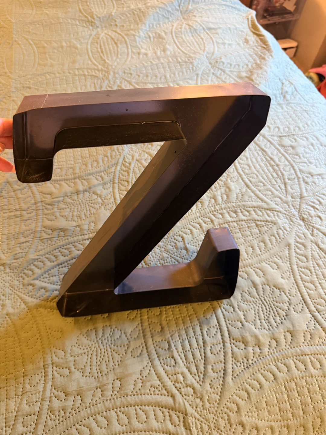 Metal Letter "Z" Sign - photo 2