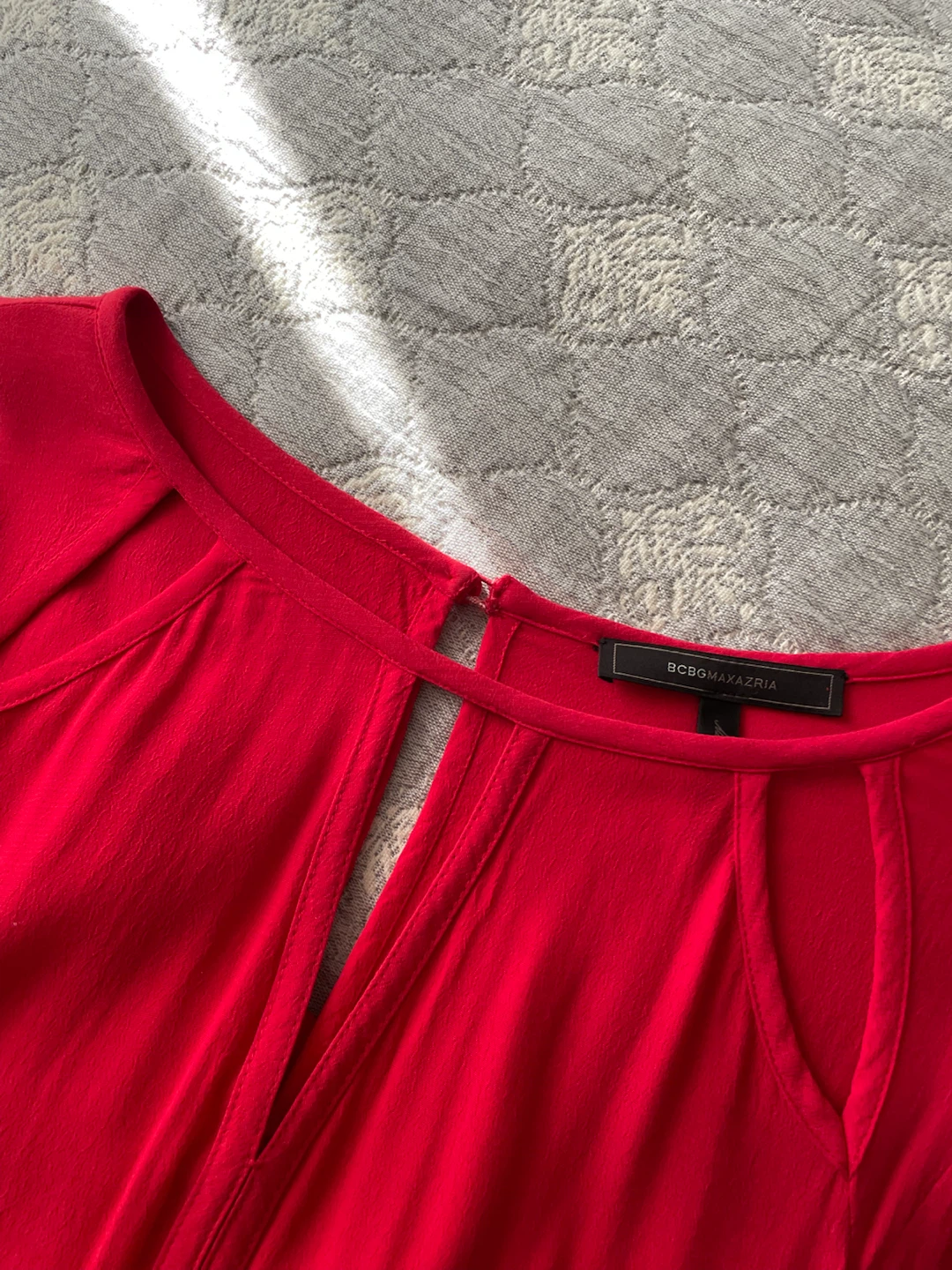 BCBGMAXAZRIA Red Dress - Size M - photo 3