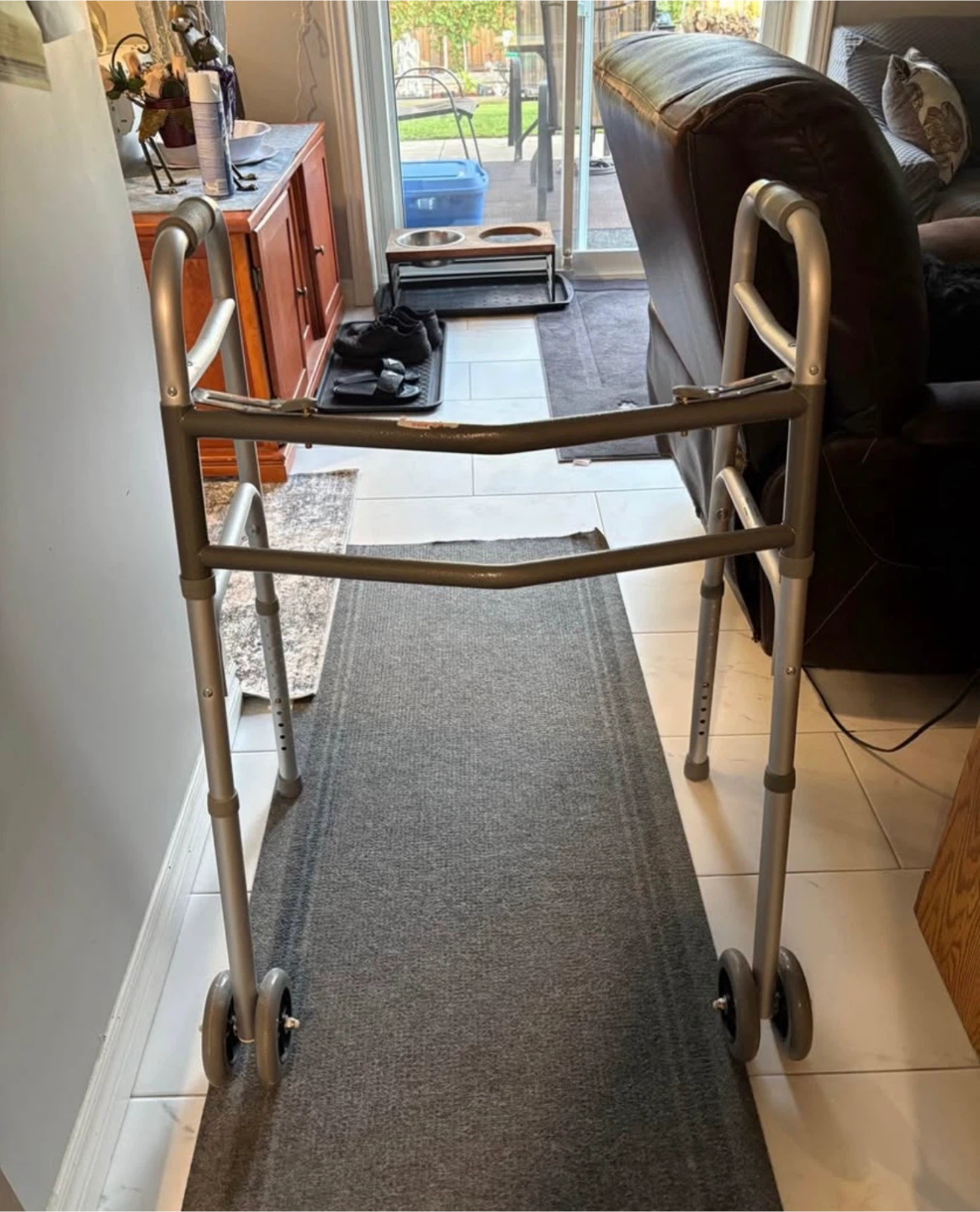 Folding Walker with Wheels