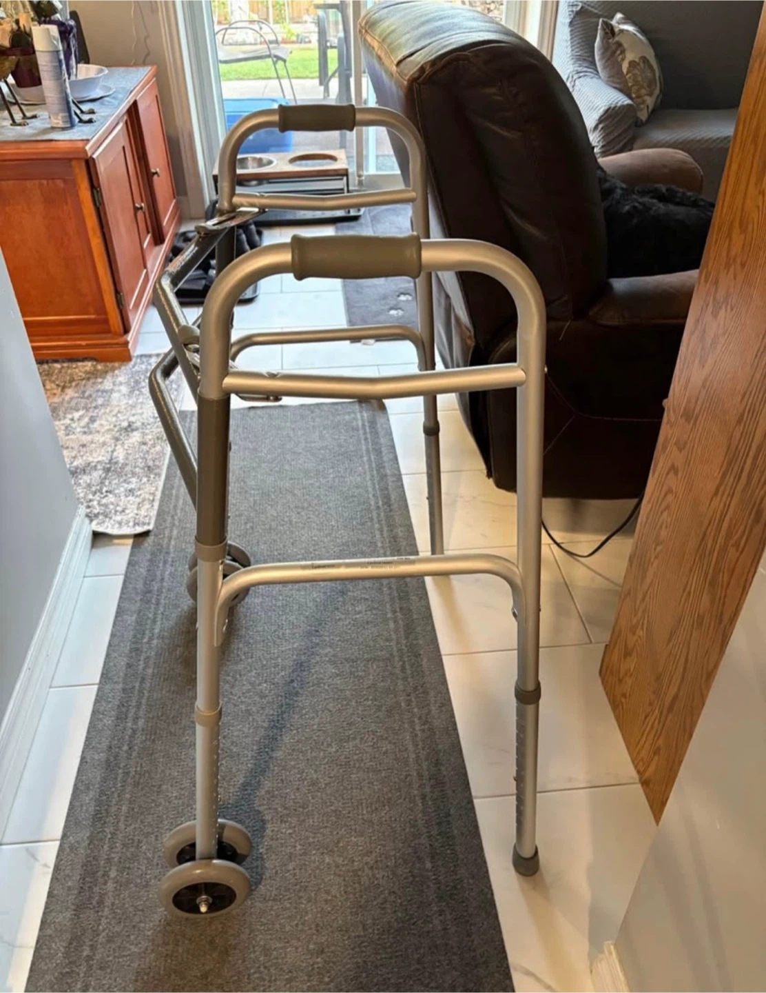 Folding Walker with Wheels - photo 2
