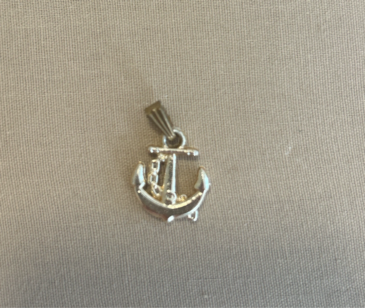 Gold Anchor Charm