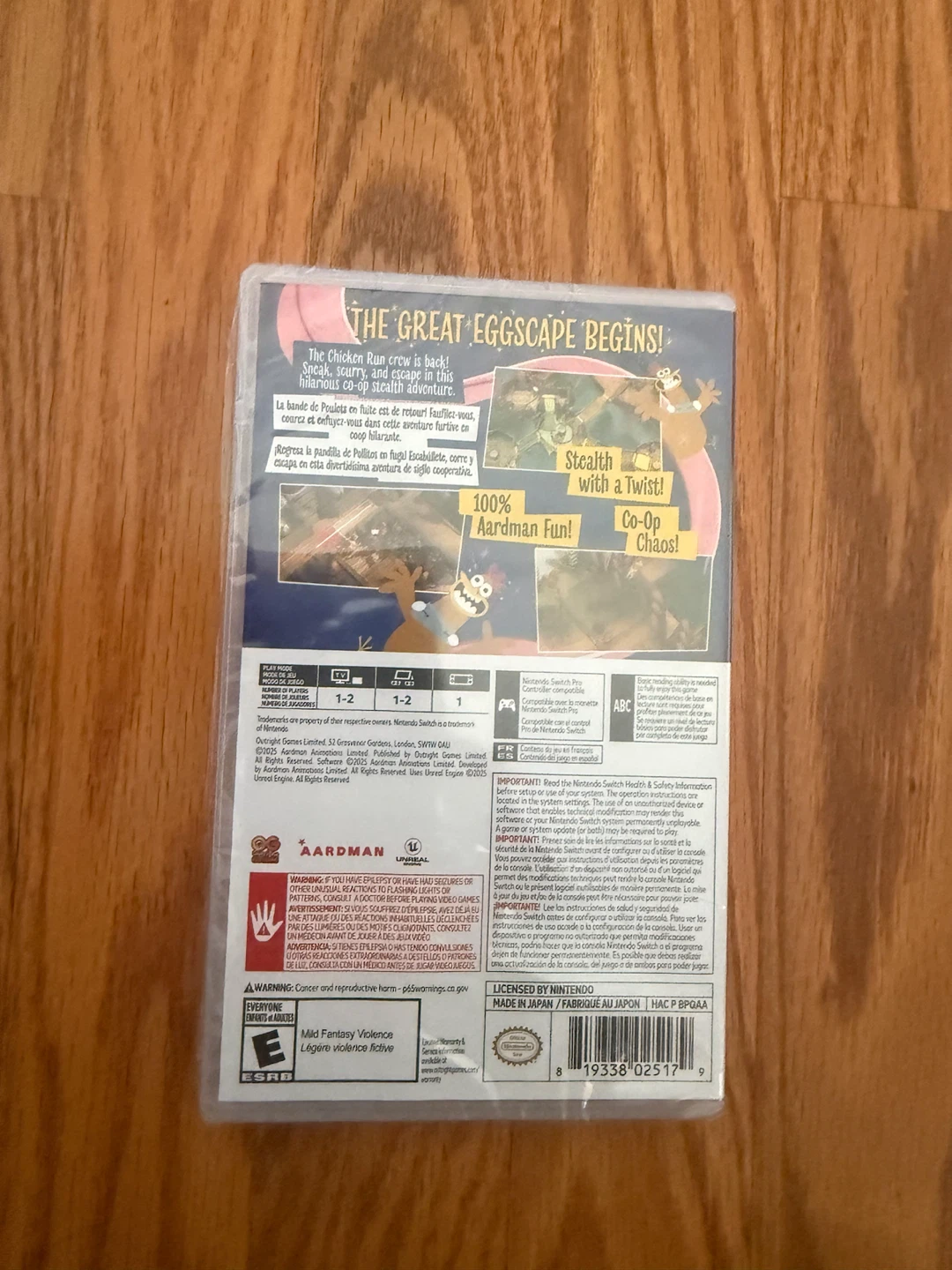 Chicken Run: Eggstraction Nintendo Switch Game - photo 2