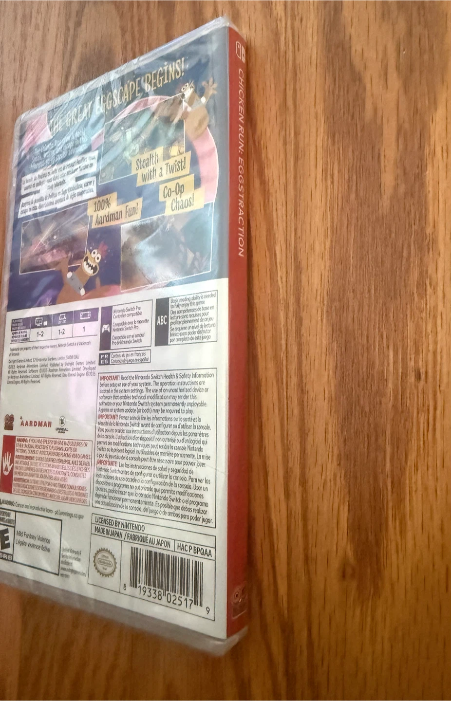 Chicken Run: Eggstraction Nintendo Switch Game - photo 3