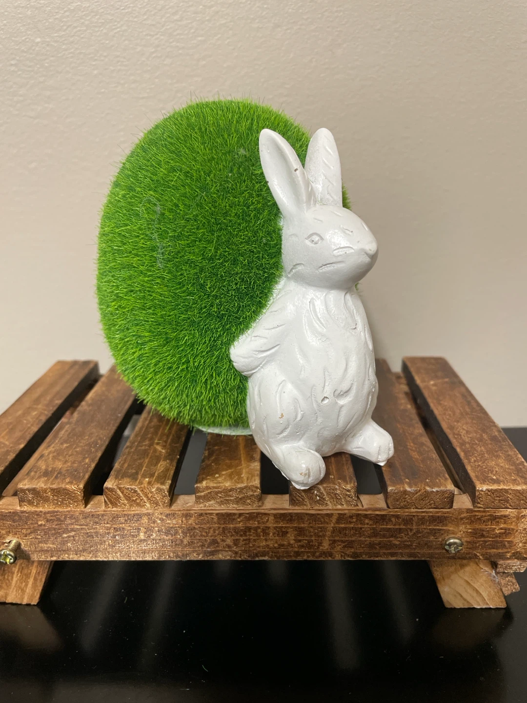 Easter Bunny and Grass Ball Decor Set - photo 2