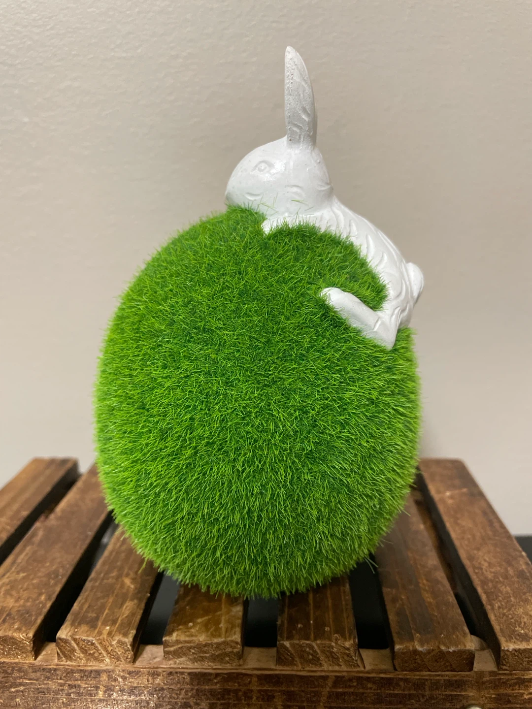 Easter Bunny and Grass Ball Decor Set - photo 4