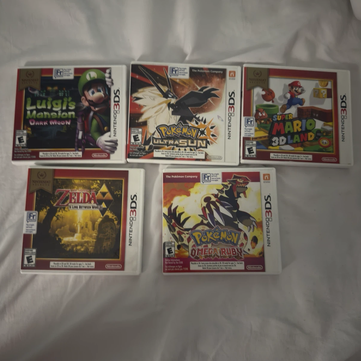Nintendo 3DS Games $150 for the Bundle