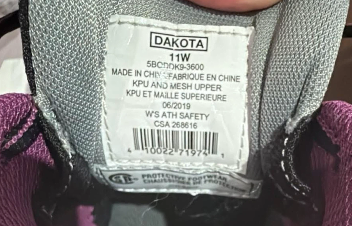 Dakota Women’s Safety Shoes - photo 4