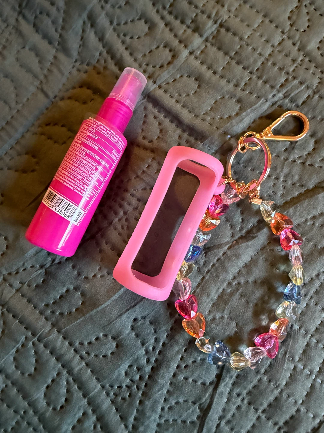 Strawberry Bite Hand Sanitizer with Keychain Holder - photo 2