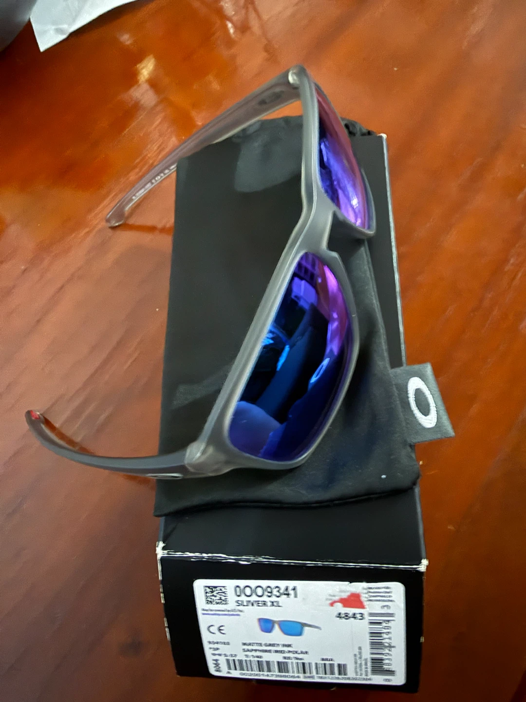 Oakley Sliver XL Matte Grey Sunglasses