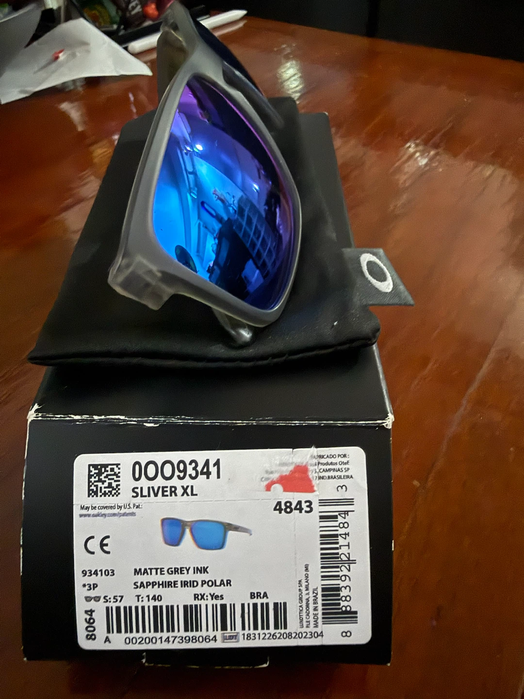 Oakley Sliver XL Matte Grey Sunglasses - photo 2