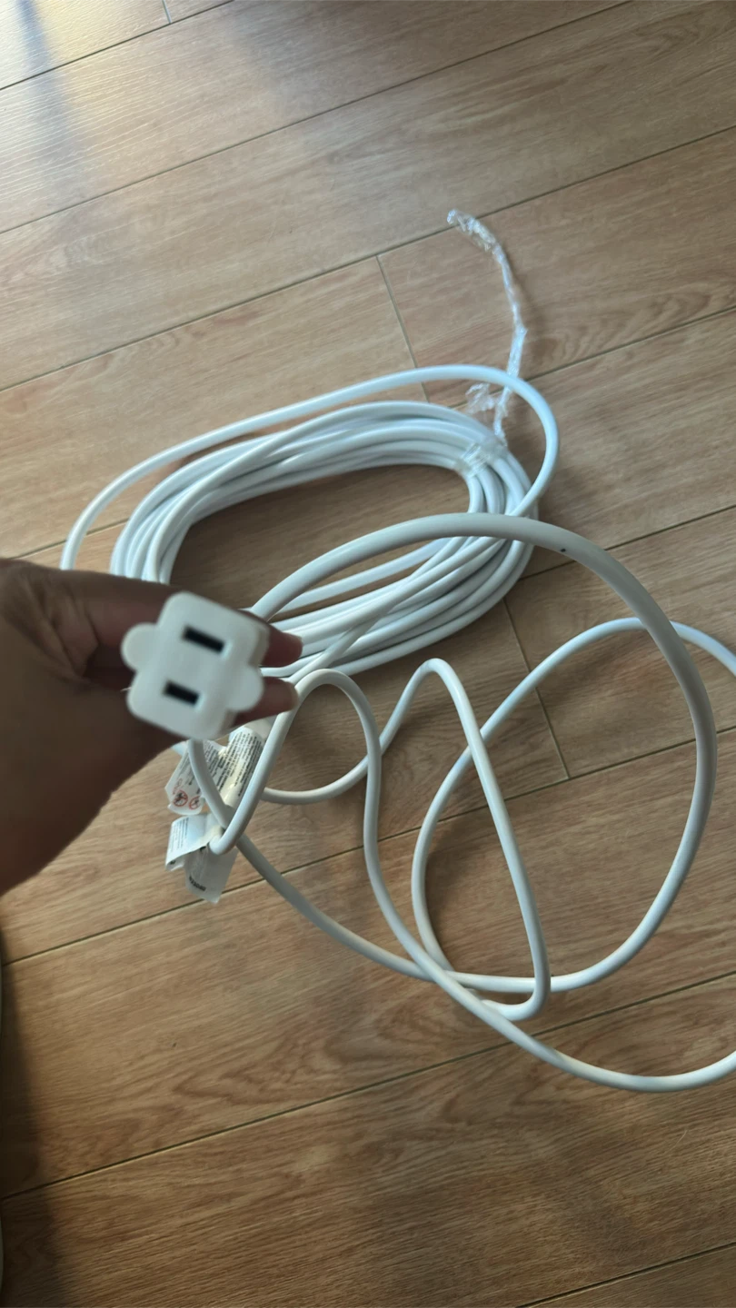 White Extension Cord - photo 3