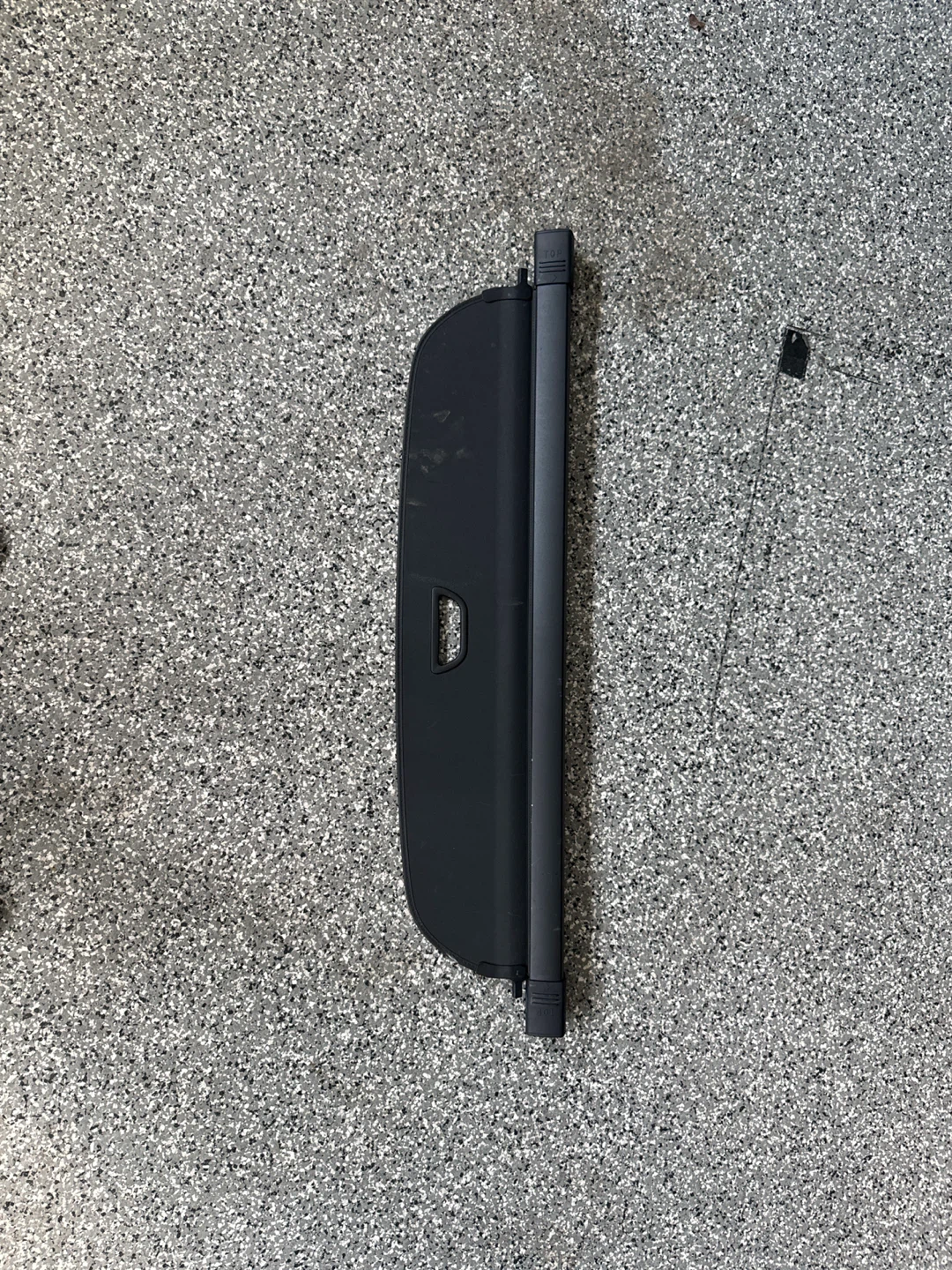 Black Cargo Cover Trunk Shade