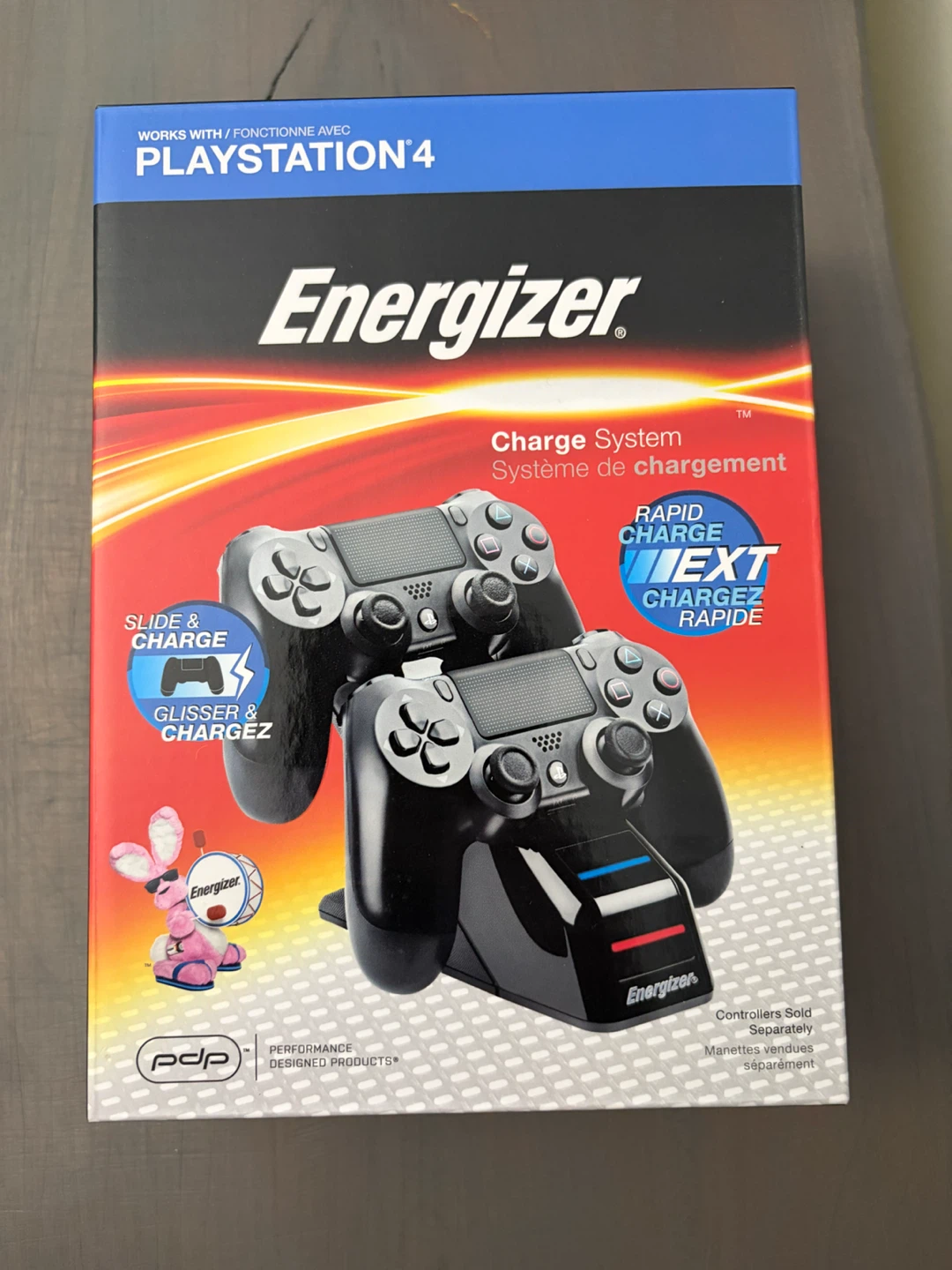 Energizer Charge System for PS4 Controllers
