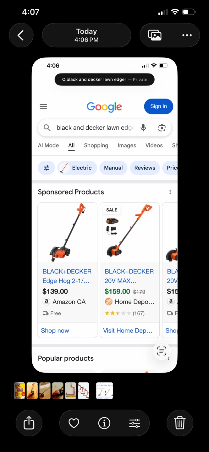 Black+Decker Electric Lawn Edger - photo 4