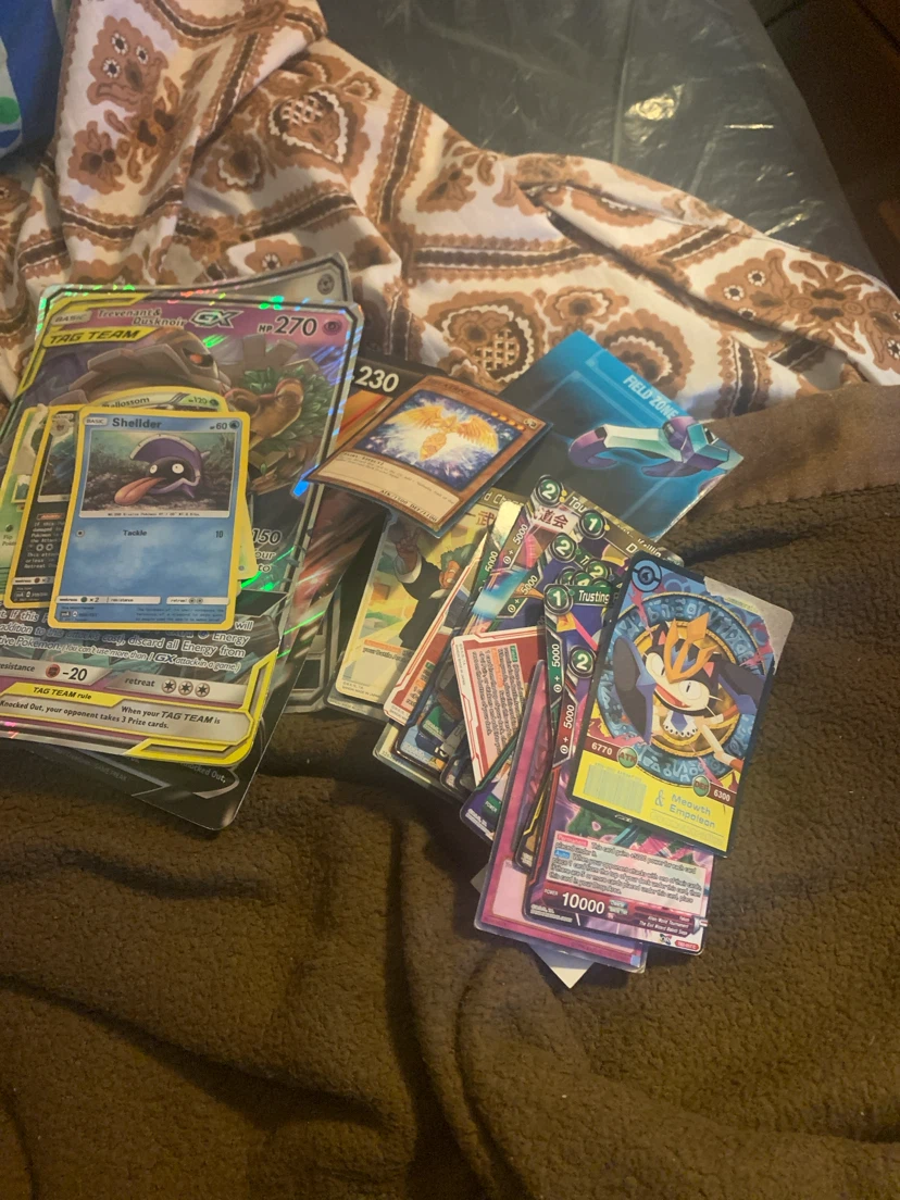 Assorted Trading Cards - Pokemon, Yu-Gi-Oh!, Dragon Ball Super