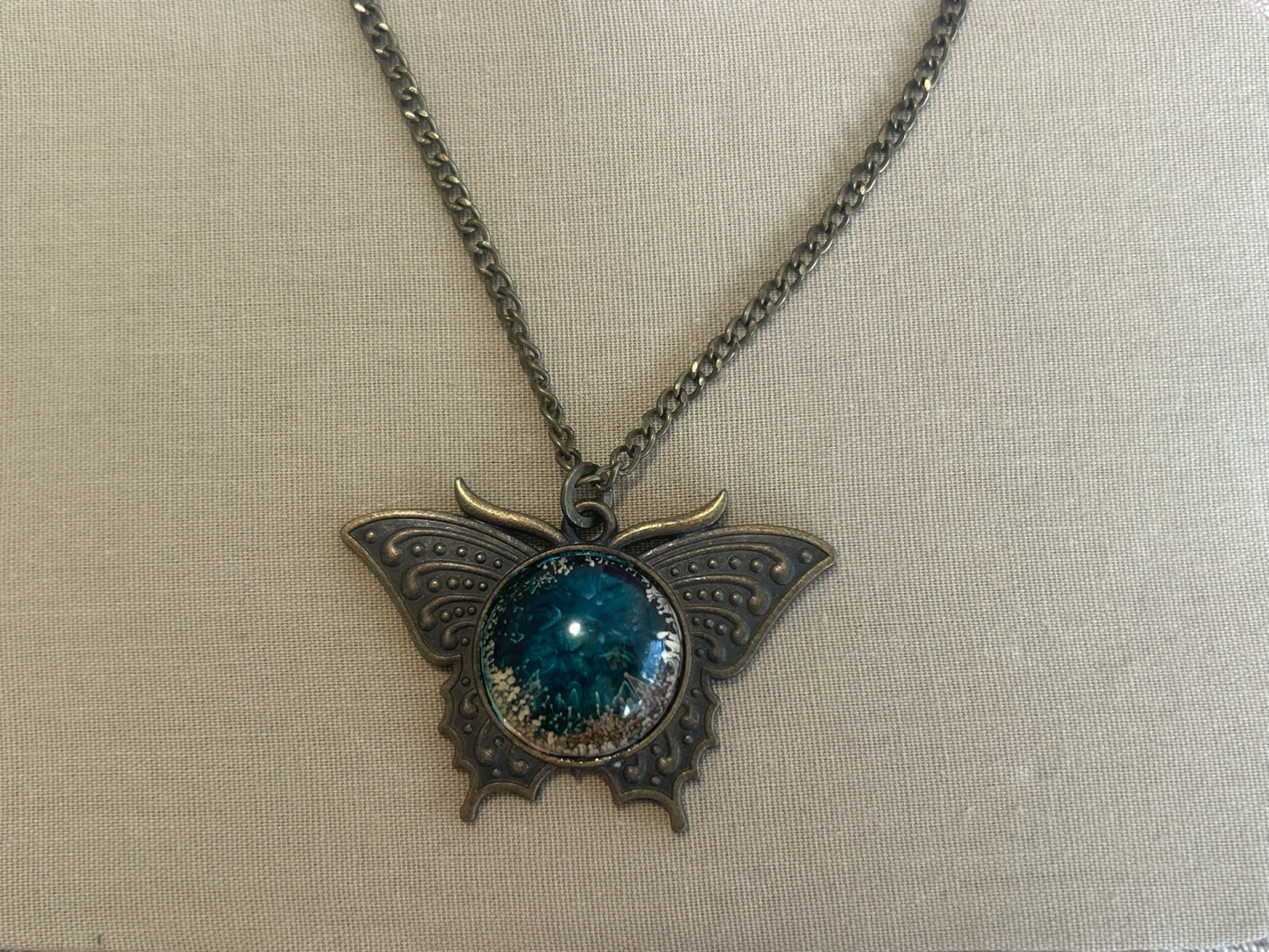 Butterfly Pendant Necklace