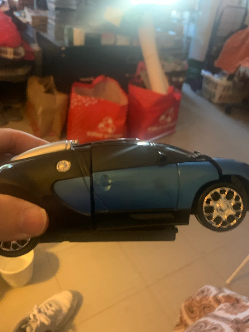 Transformer Toy Car Robot Blue