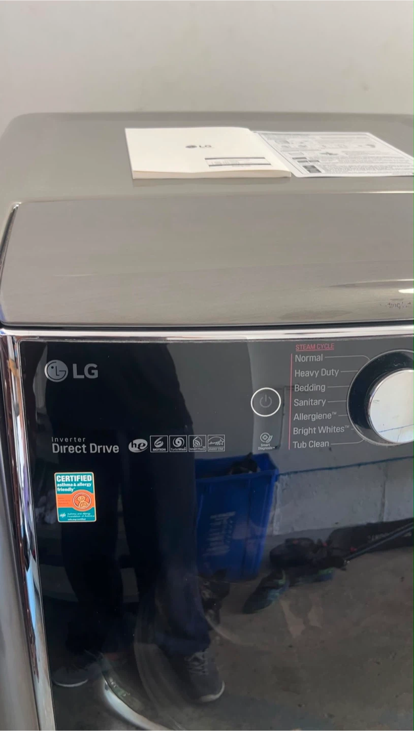 LG Front Load Washing Machine & Dryer Set - photo 2