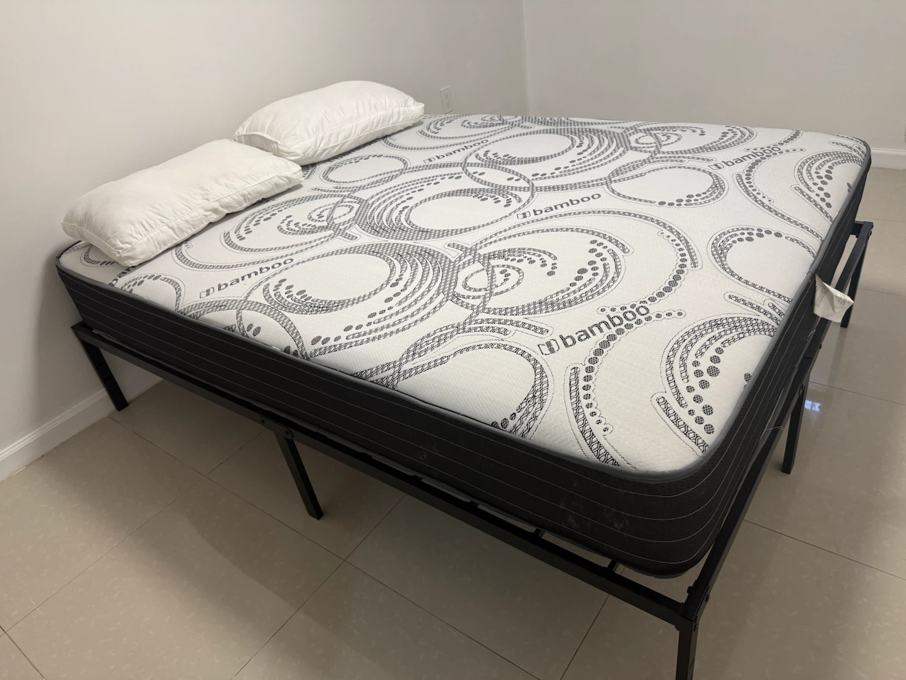 Queen Size Mattress and Bedframe